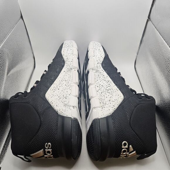 Adidas CrazyQuick Black And White Basketball Shoe 18‎ US Mens \